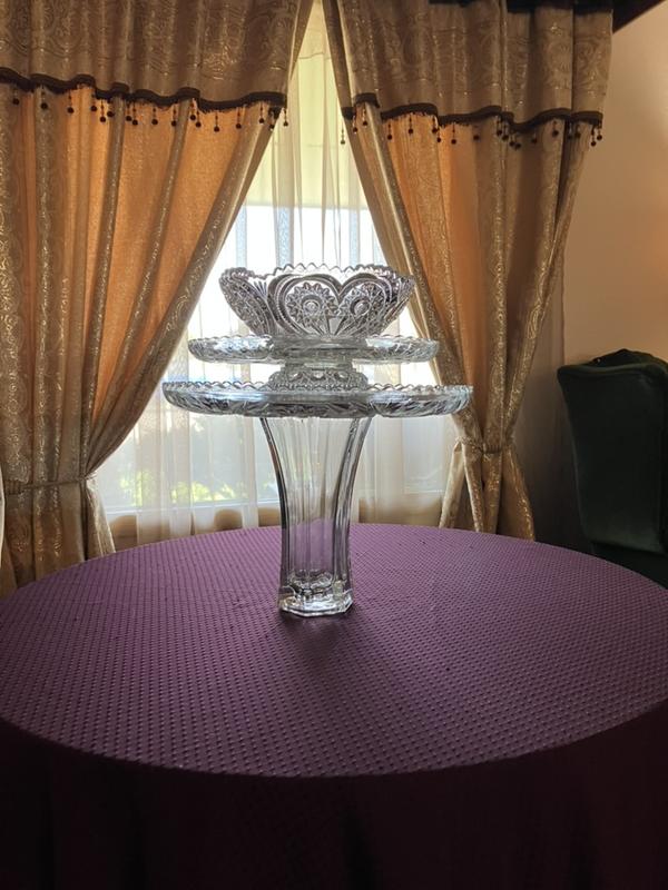 Crystal Serving Tray