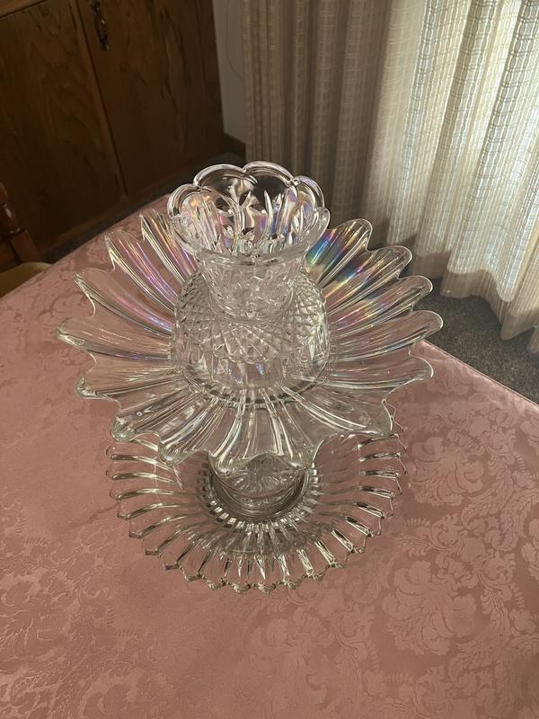 Crystal Serving Tray
